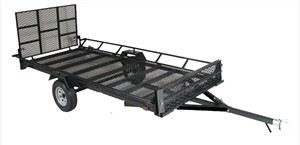 Flat Deck Utility ATV Trailer